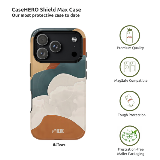 CaseHero Shield Max Case - Billows Edition