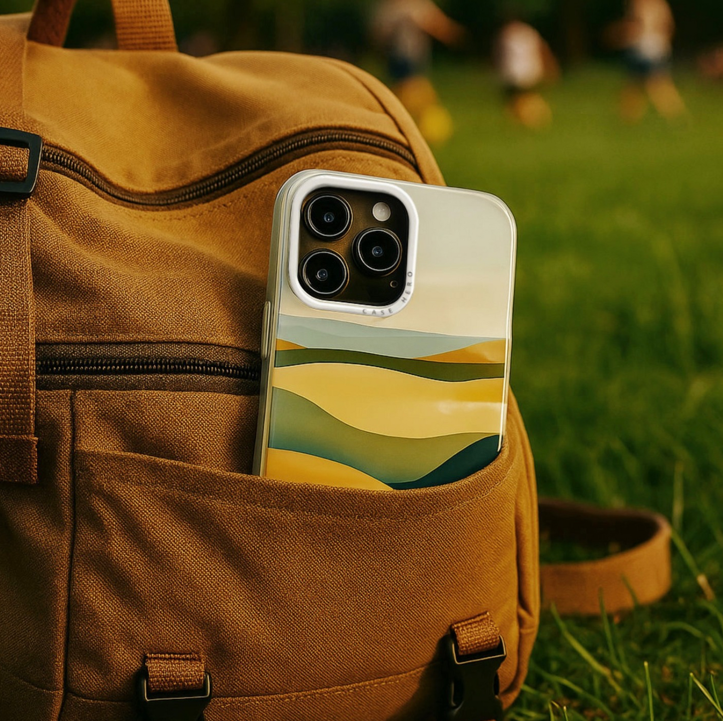 CaseHERO Dune – MagSafe Case for iPhone 16 Pro / Pro Max, Slim Fit with Stand