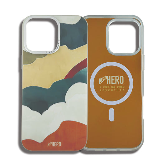 CaseHERO Billows – MagSafe Case for iPhone 16 Pro / Pro Max, Slim Fit with Stand