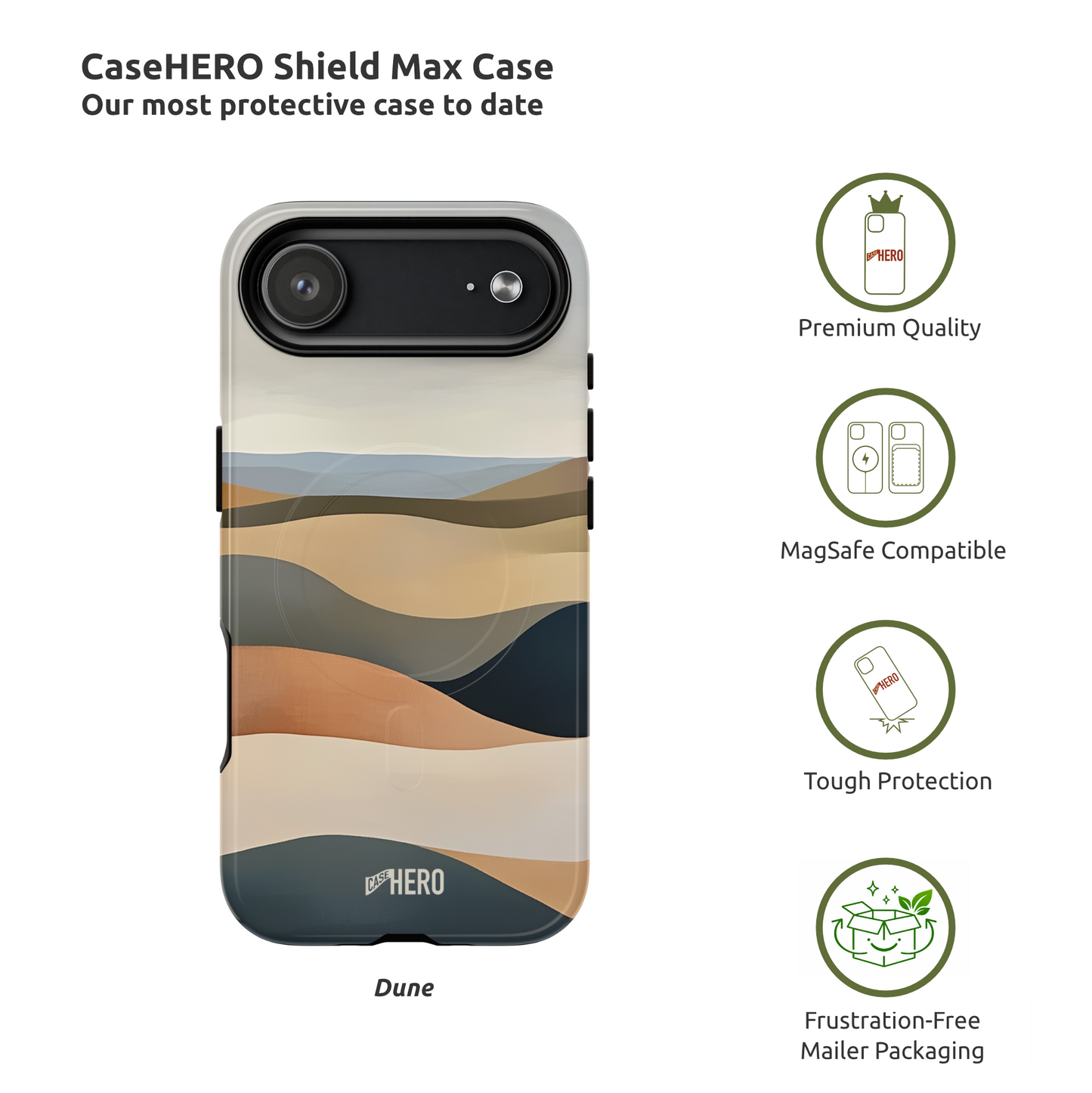 CaseHero Shield Max Case - Dune Edition