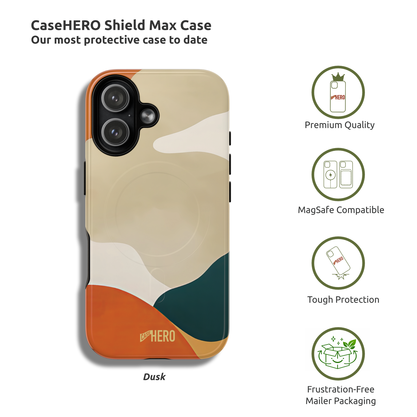 CaseHero Shield Max Case - Dusk Edition