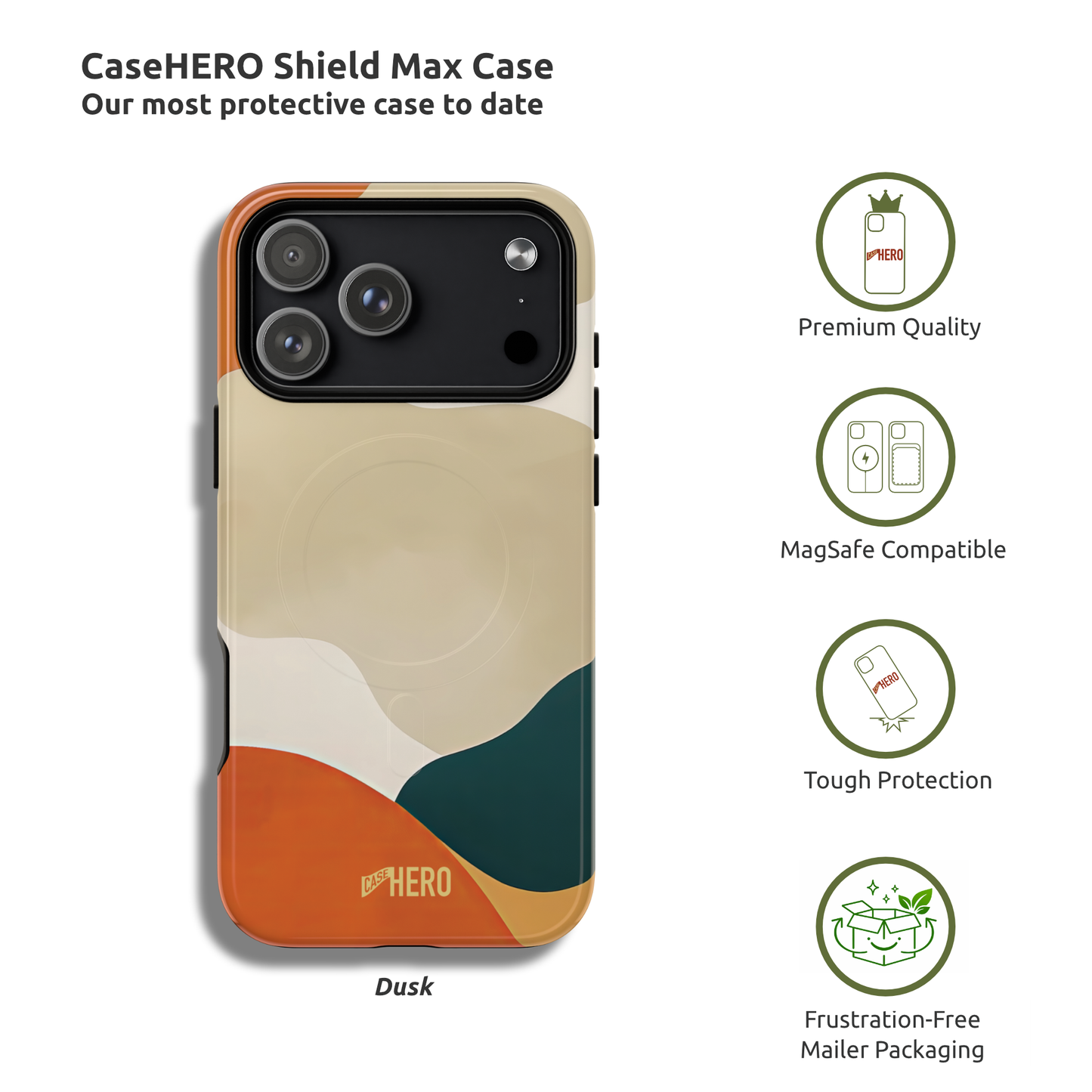 CaseHero Shield Max Case - Dusk Edition