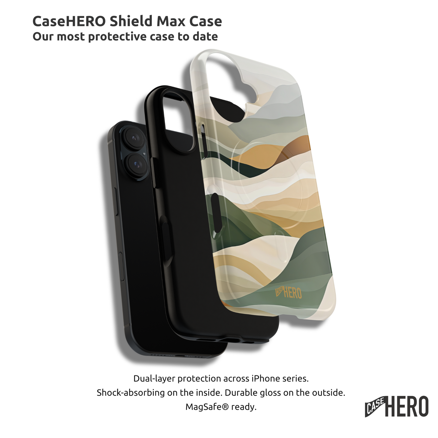 CaseHero Shield Max Case - Plains Edition
