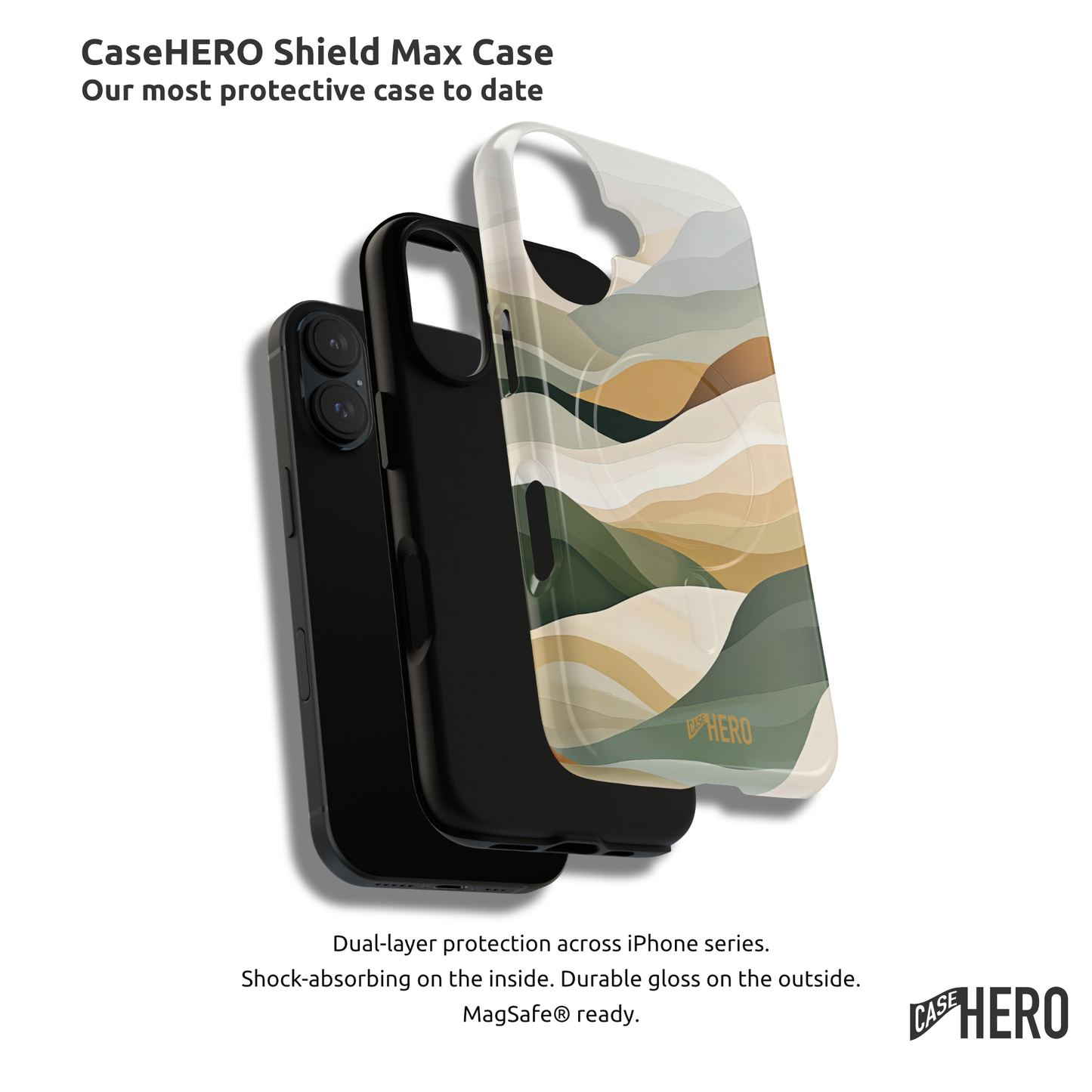 CaseHero Shield Max Case - Plains Edition